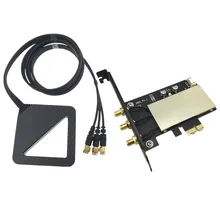 С внешней антенной AC 1300M Двухдиапазонная карта адаптера PCI-E BCM94360CS BT4.0 PCI-E 1X