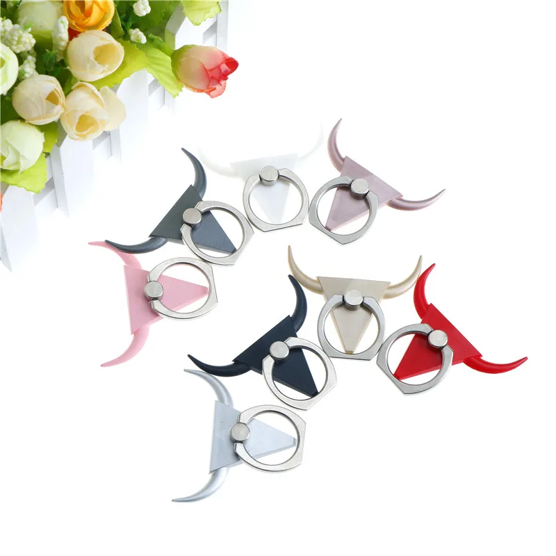 Universal Bull Zinc Alloy Universal Mobile Phone 360 Degree Finger Ring Metallic Stand Holder for iPhone/Samsung/Huawei/Xiaomi Universal Bull Zinc Alloy Universal Mobile Phone 360 Degree Finger Ring Metallic Stand Holder for iPhone/Samsung/Huawei/Xiaomi