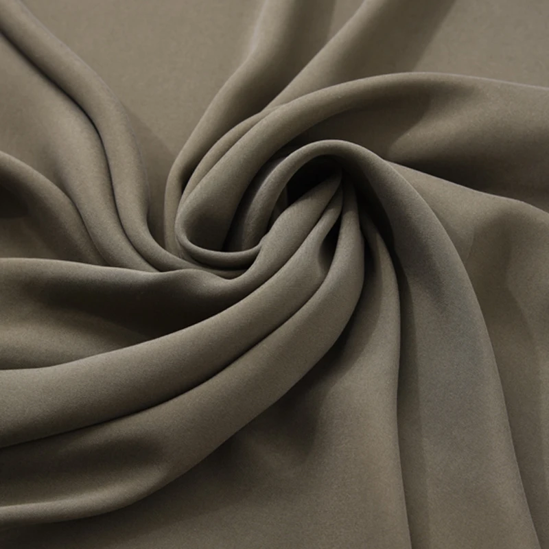 

108CM Wide 24MM Sand Wash 90% Silk 10% Lycra SilkFabric for Dress Cheongsam Pant Shirt H552