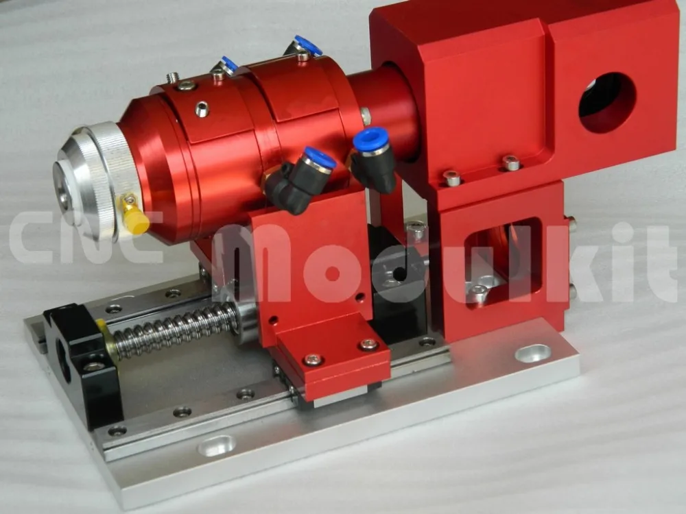 CO2 Лазерная режущая головка Авто двойным фокусом бифокальный цифровой термометр резка металла CO2 лазерная головка 500 Вт высокой мощности Мощность эксклюзивный Модульный Набор cnc