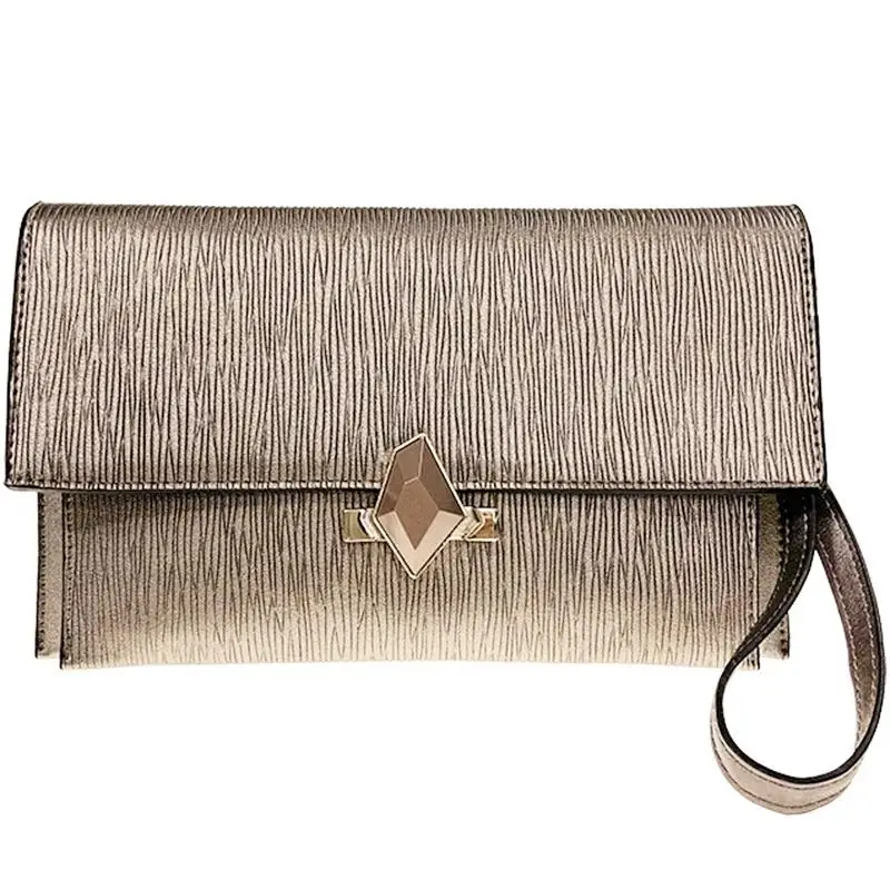 

LJL-Hand Bag Fashion Shoulder Diagonal Cross Bag Cross Pattern Korean High-End Clutch Bag