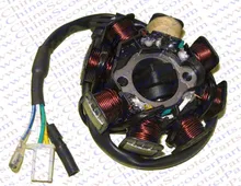 8 coil Magneto Alternator Stator for GY6 125cc 150cc 152QMI 157QMJ Taotao Kazuma Baotian Scooter ATV