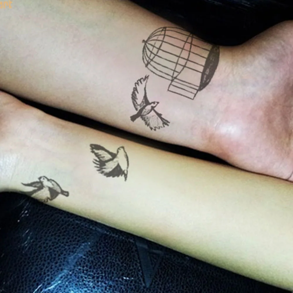 Yeeech Temporare Tattoos Aufkleber Fur Frauen Manner Schule Harajuku Wetter Karte Universum Krane Vogelkafig Designs Diy Sexy Korper Kunst Tattoo Sticker Temporary Tattoo Stickertattoo Stickers For Women Aliexpress