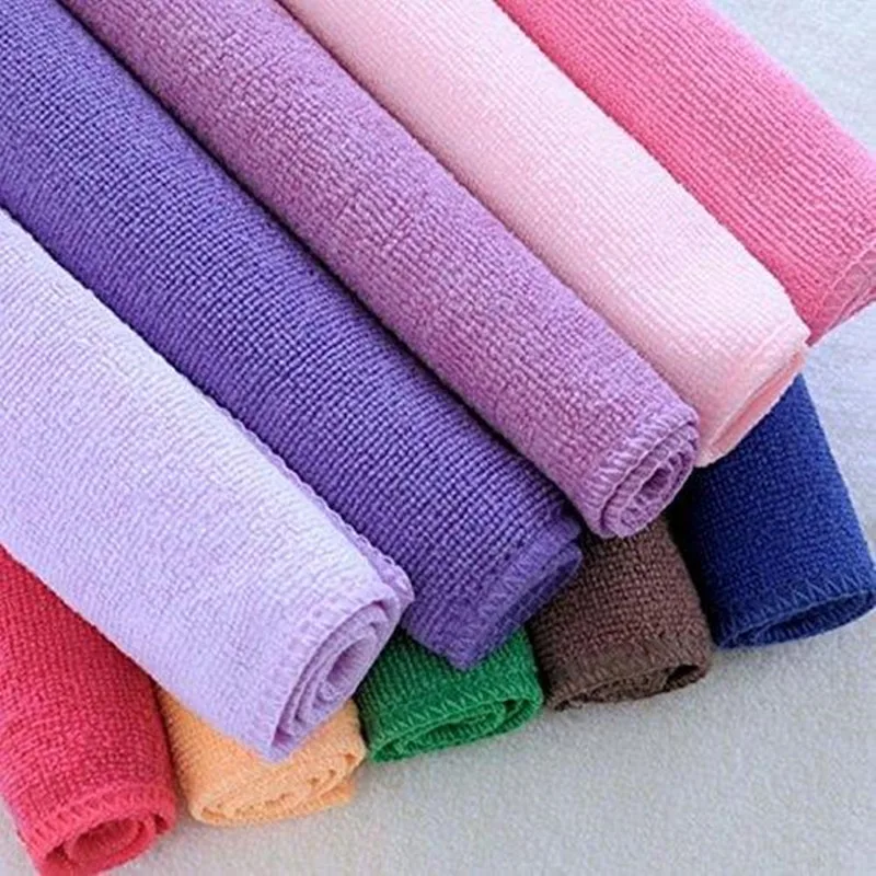 LumiParty 10x мульти-Цвет мягкий успокаивающий Хлопковое полотенце для лица/Чистка глина полотенце для рук салфетка-30