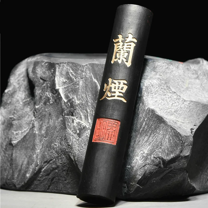 Calligraphy Oil Soot Ink Sticks Tinta China Ancient Traditional Chinese Ink Stick Calligraphy Writing Painting Ink Stick Block plum blossom ink stick chinese traditional painting oil soot ink block calligraphy writing practicing solid pine soot ink stick