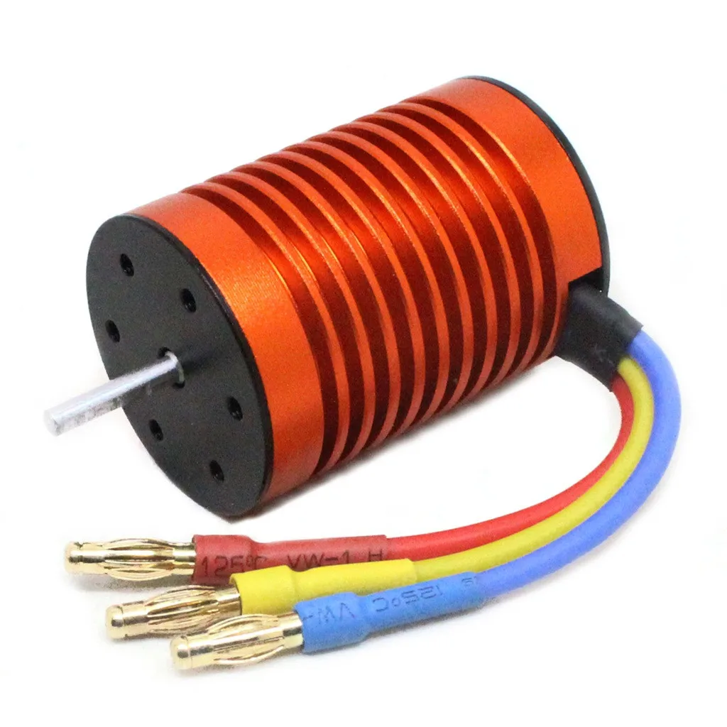 13 T 3000KV бесщеточный двигатель 60A ESC с программной картой Комбинированный набор для