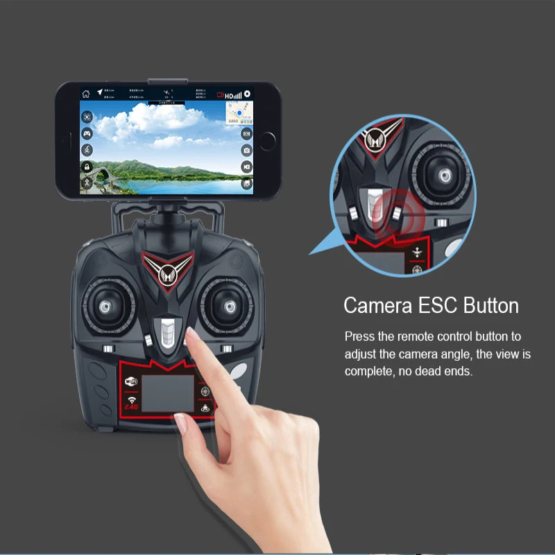 Smart GPS Follow Me Flying RC Drone With 1080P/720P Smart Camera GPS Altitude Hold One Key Return WiFi FPV RC Quadcopter Model
