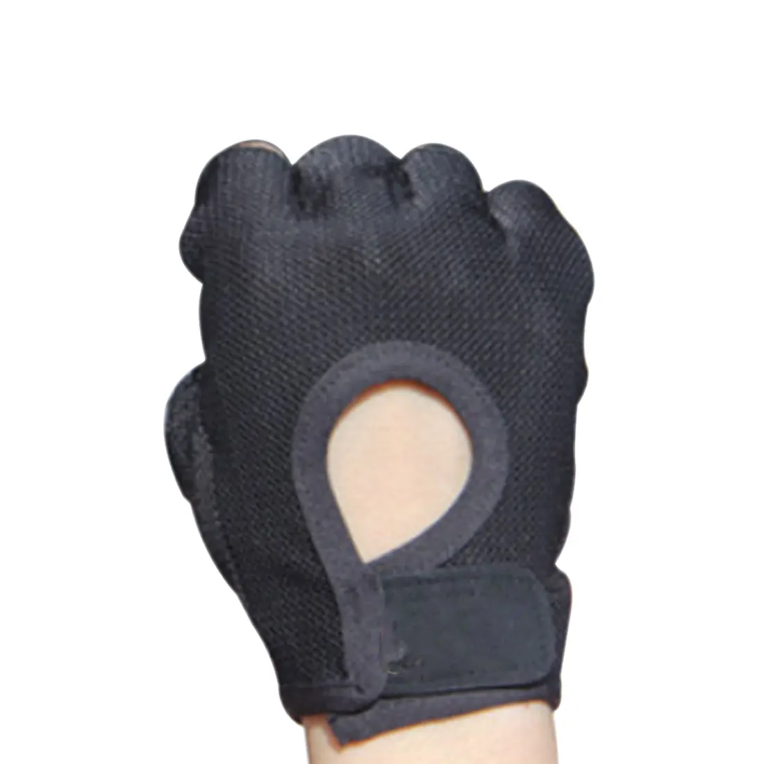Anti-skid Half Finger Gym Gloves Sports Body Building Training Wrist Gloves Men Dumbbell Fitness Exercise