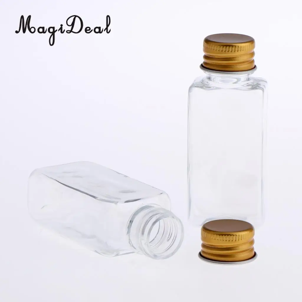 Kesoto MagiDeal Lot 20pcs 30ml Plastic Makeup Sample Containers Cream Small Empty Bottle Squeeze Tubes for Travel