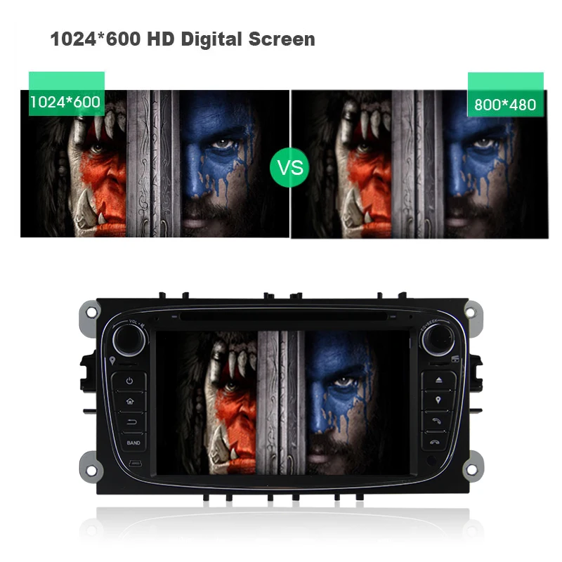 Clearance KSAOTU 7" DAB+ 4G Android 8.0 Car DVD Player SD GPS for Ford Mondeo Focus S/C-Max Galaxy 6 Clearance KSAOTU 7" DAB+ 4G Android 8.0 Car DVD Player SD GPS for Ford Mondeo Focus S/C-Max Galaxy 6