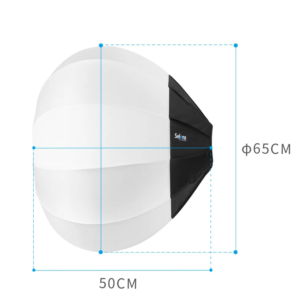 Софтбокс с шариком 65 см для камеры фотостудии|softbox bowens mount|bowens mountsoftbox |