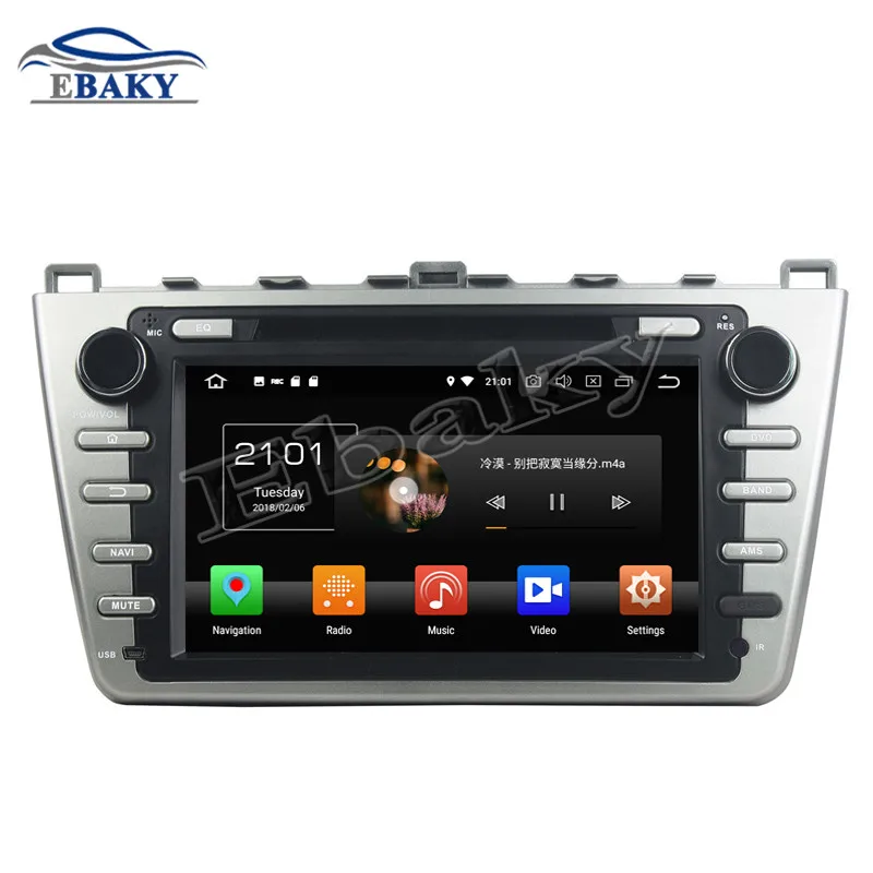 Cheap NaviTopia 8inch 4GB RAM 64GB ROM Octa Core Android 9.0 Car DVD Radio For MAZDA 6/6 Ruiyi/6 Ultra 2008 2008 2009 2010 2011 2012 4