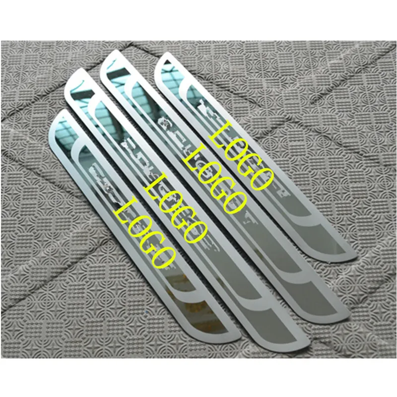 

high quality for PEUGEOT 206 207 301 308 408 4008 508 3008 2008 508 5008 ultrathin welcoem pedal ,door sill plate, threshold