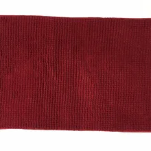 Мягкий Лохматый нескользящий микроволоконный коврик для ванной комнаты красные коврики ковры для TubTextured Ванна поверхность пола душевая кабина