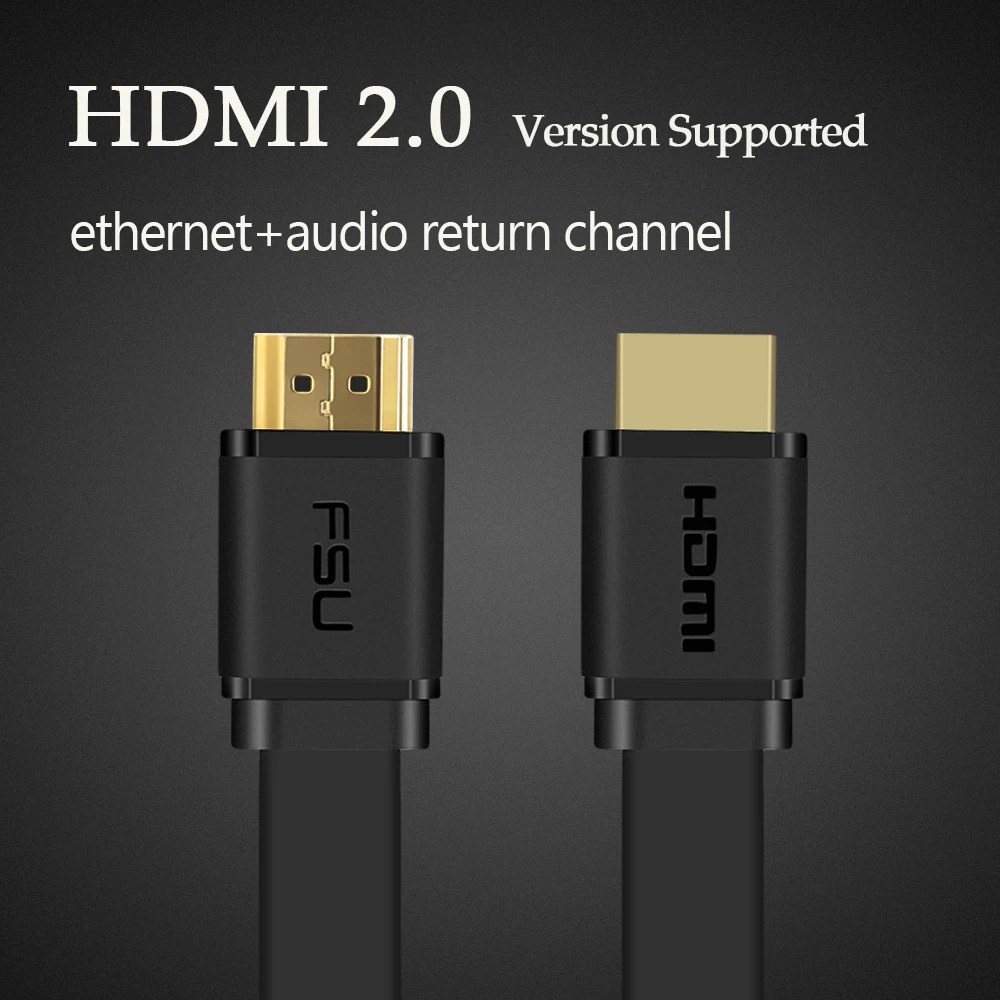 1080P 4K HDMI to HDMI Cable V2.0 with 3D Ethernet 0.5m 1m 1.5m 2m 3m for TV HDTV Tablets Computer Projector PS4