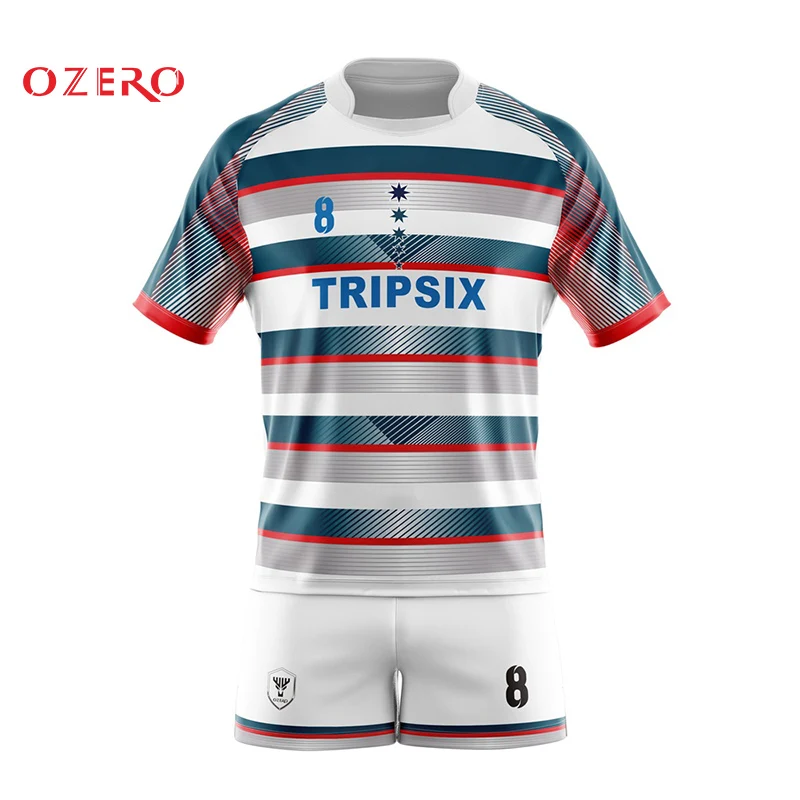 Diseño su propio clásico Vintage antiguo liga de Rugby Jersey
