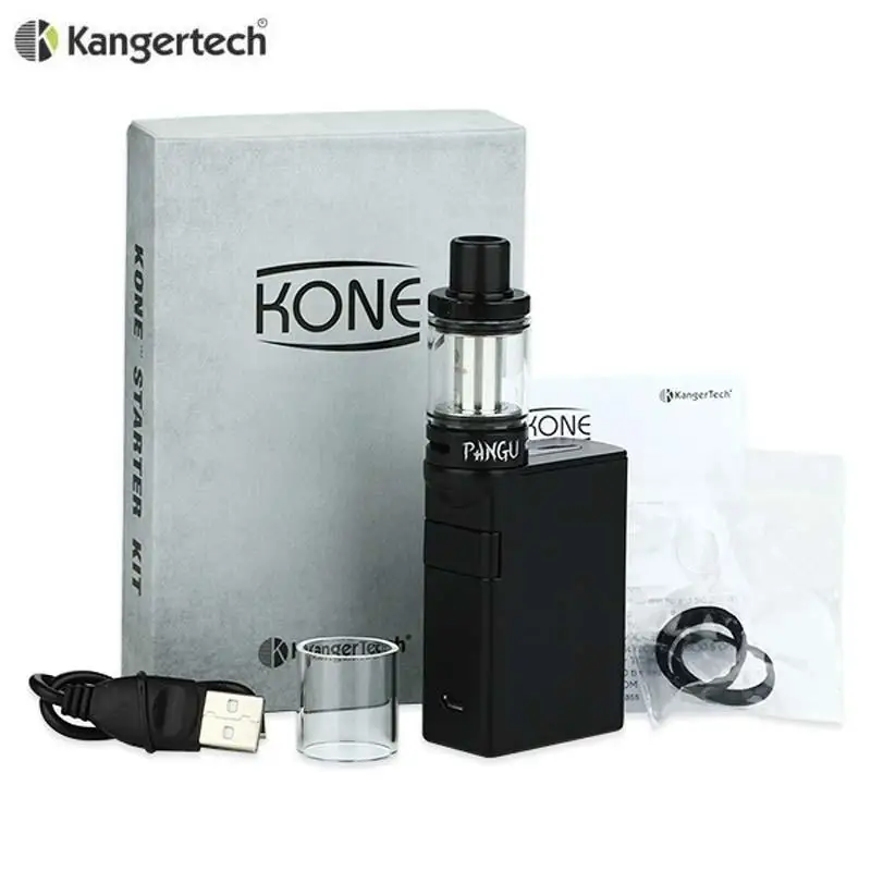 100% оригинальная модель kanger KBOX 3000 мАч с испаритель pangu комплект коне vape пера