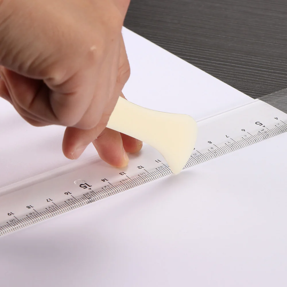 

2Pcs Bone Folder For Leather Scoring Folding Creasing Edges Paper Handmade Sewing Leather Craft Tools