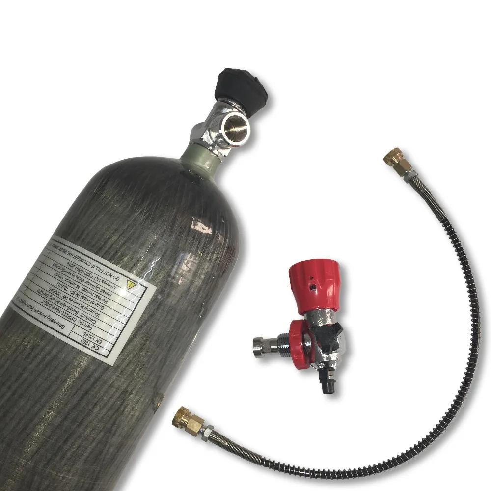 AC168301 6.8L тушь для ресниц Пейнтбольный Воздушный пистолет pcp воздушный бак 300bar