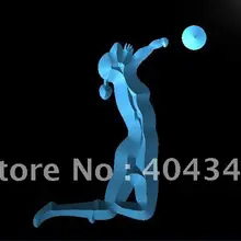 LK438-женский песчаный волейбольный Бар Пивной светодиодный неоновый свет Знак Домашний Декор ремесла