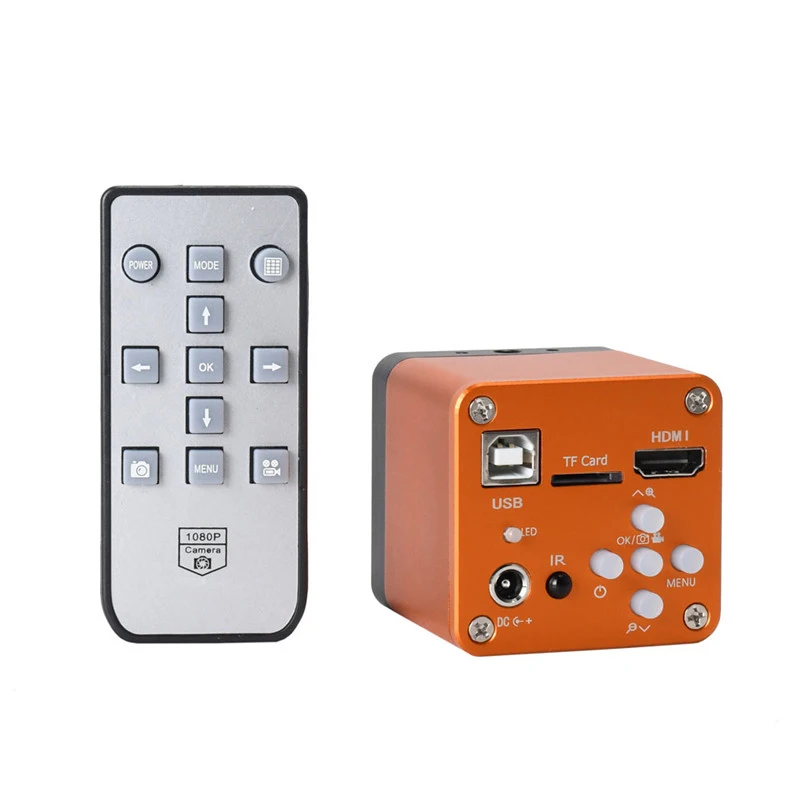 

New 20MP Microscope Camera With HDMI USB2.0 Two Outports HD Display Light Weight Compact Microscope DC 12V