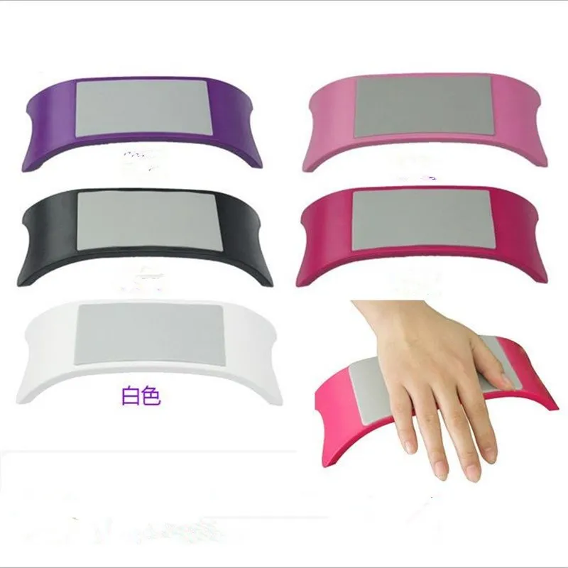 

Comfortable Plastic Silicone Nail art Column Cushion Pillow Salon Hand Holder Nail Arm Rest Manicure Accessories Tool Equipment