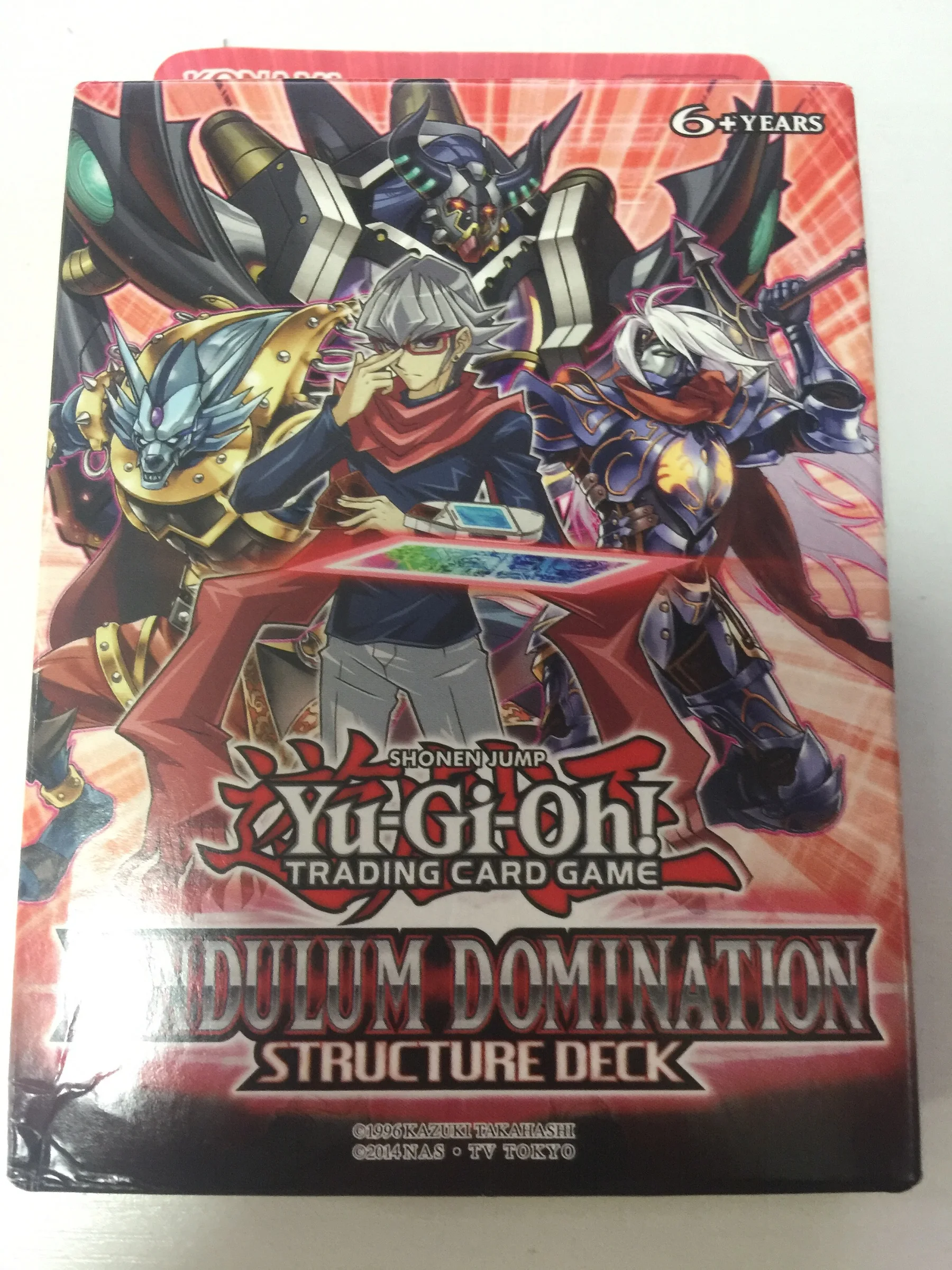 

[ESTARTEK] KONAMI Yugioh Card SD30 Pendulum Domination Structure Deck/ Card protector for Yu-Gi-Oh Trading Card Game