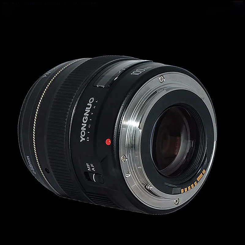 YONGNUO YN100mm F2 AF MF Средний телеобъектив основной объектив Большая диафрагма Автофокус Объектив для Canon EOS DSLR или nikon AF камера