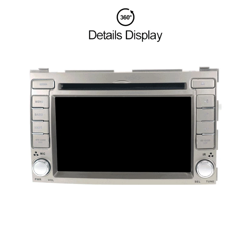 Clearance Aotsr Android 8.0 GPS Navigation Car DVD Player For Hyundai I20 2008-2013 Car Radio Stereo Multimedia Double Din Radio Recorder 2