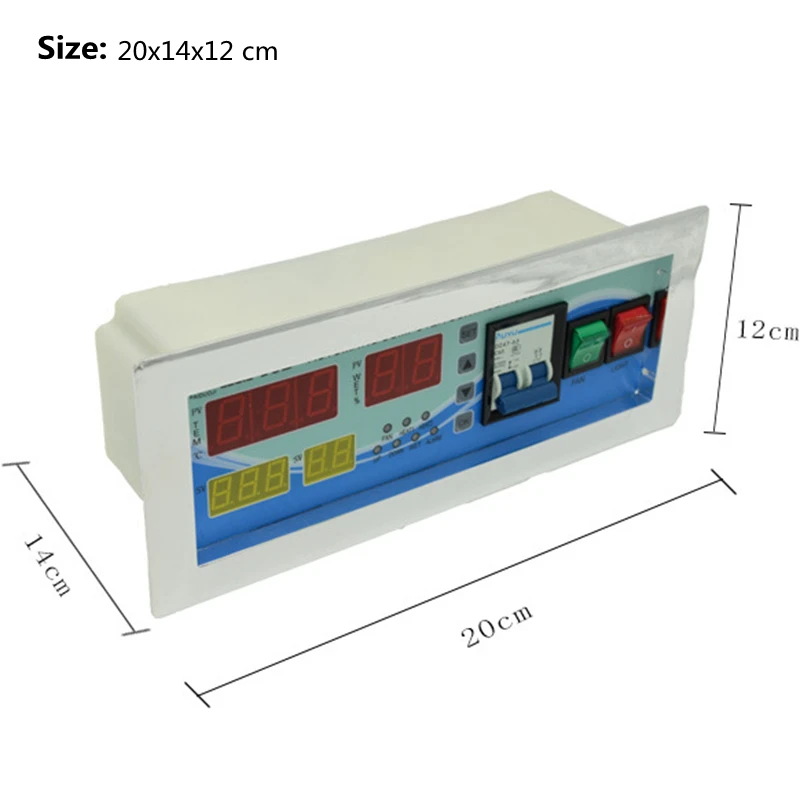 Полностью автоматический инкубатор для яиц регулятор влажности воздуха термостат с датчиком температуры и влажности
