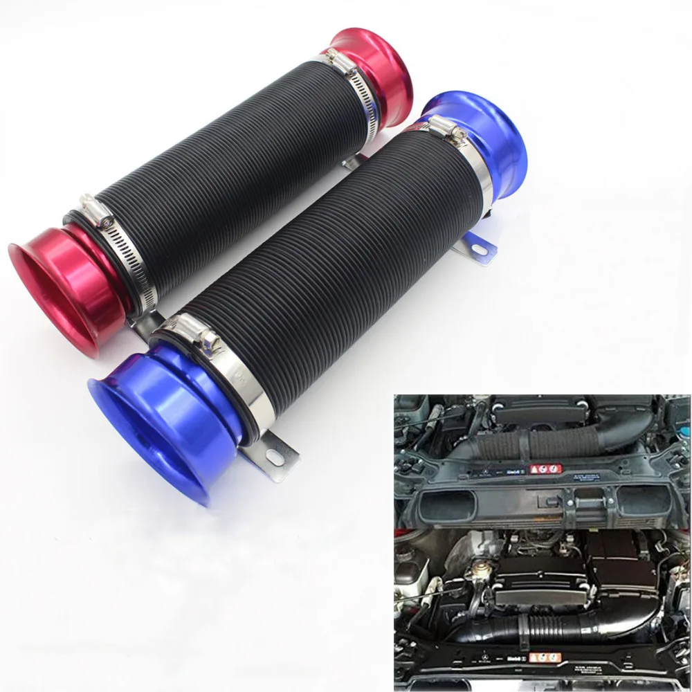 

Dongzhen Universal Car 75mm Turbo Multi Flexible Air Intake Pipe Turbine Inlet Pipe Ventilation expandable Cold air intake kit