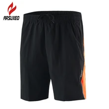 ARSUXEO Training фитнес для верховой езды бег мужская легкая атлетика Мужские Черные Боксеры быстросохнущие Короткие открытый летние спортивные шорт