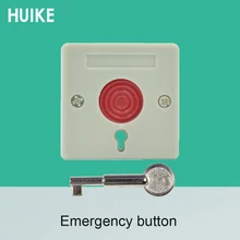 10 шт. мини-кнопка выхода для контроля доступа к двери или домашней охранной сигнализации, нормально закрывающийся, опционально