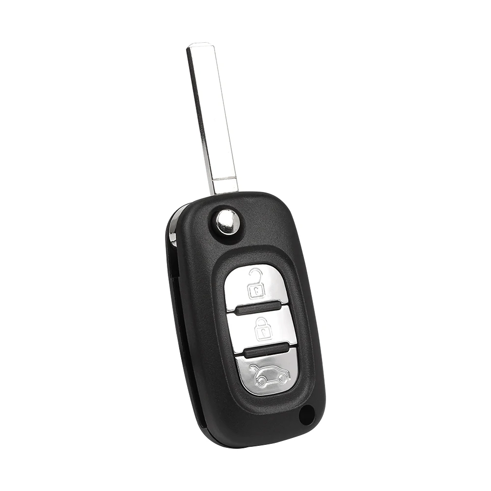 Vdiagtool Новый Сменный Чехол для телефона с 3 кнопками флип чехол Renault Clio Kangoo Modus Megane