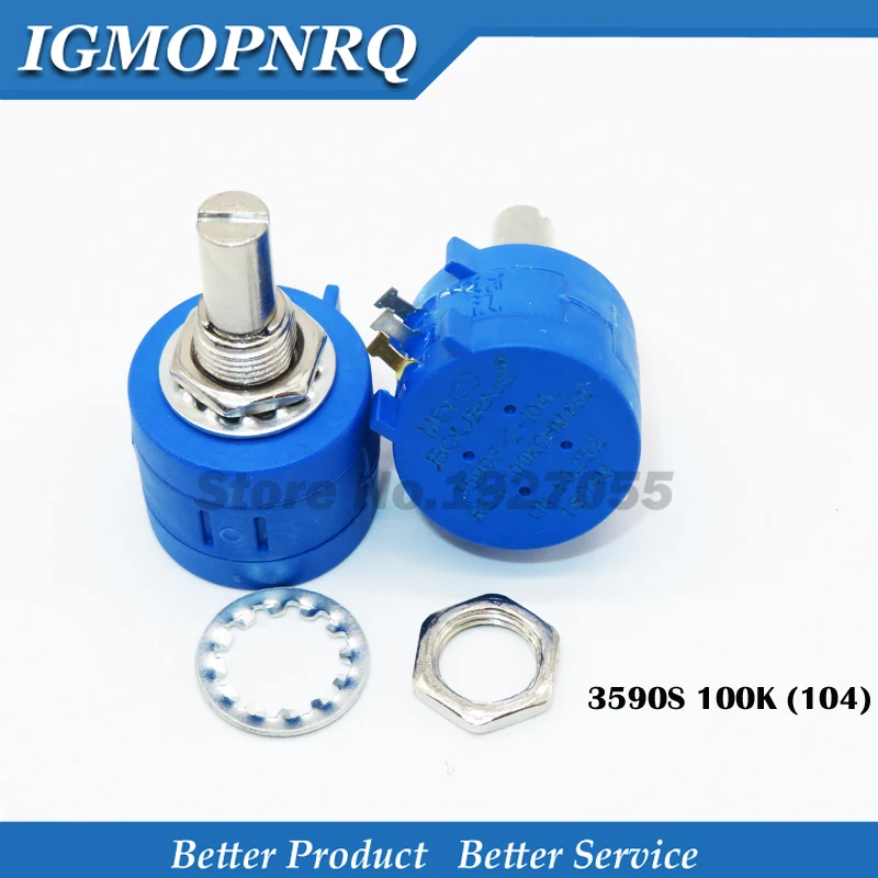 

1PCS 3590S-2-104L 3590S 10K ohm 104 3590S-2-104 3590S-104 Precision adjustable resistance series new