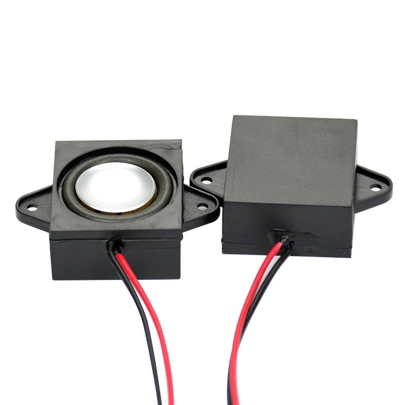 2Pcs Full Range Audio Portable Speakers 8 Ohm 3W Single Tone Mini Stero Advertising Computer Speakers