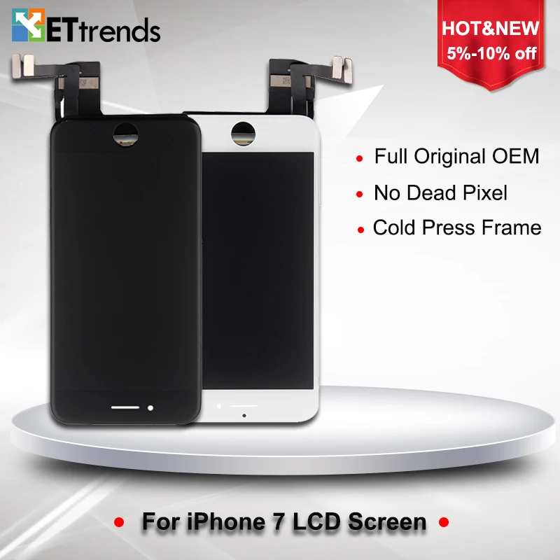 Prix pour 2 PCS/LOT D'origine OEM LCD Affichage pour iPhone 7 LCD Écran Digitizer Écran Tactile En Verre Panneau avec LCD Assemblée DHL Livraison gratuite Prix pour 2 PCS/LOT D'origine OEM LCD Affichage pour iPhone 7 LCD Écran Digitizer Écran Tactile En Verre Panneau avec LCD Assemblée DHL Livraison gratuite