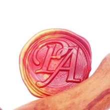 DIY Настроить двойное имя 2 инициалов именной, буква штамп/запечатывание воск/Свадебный Воск печать пользовательские приглашения конверт