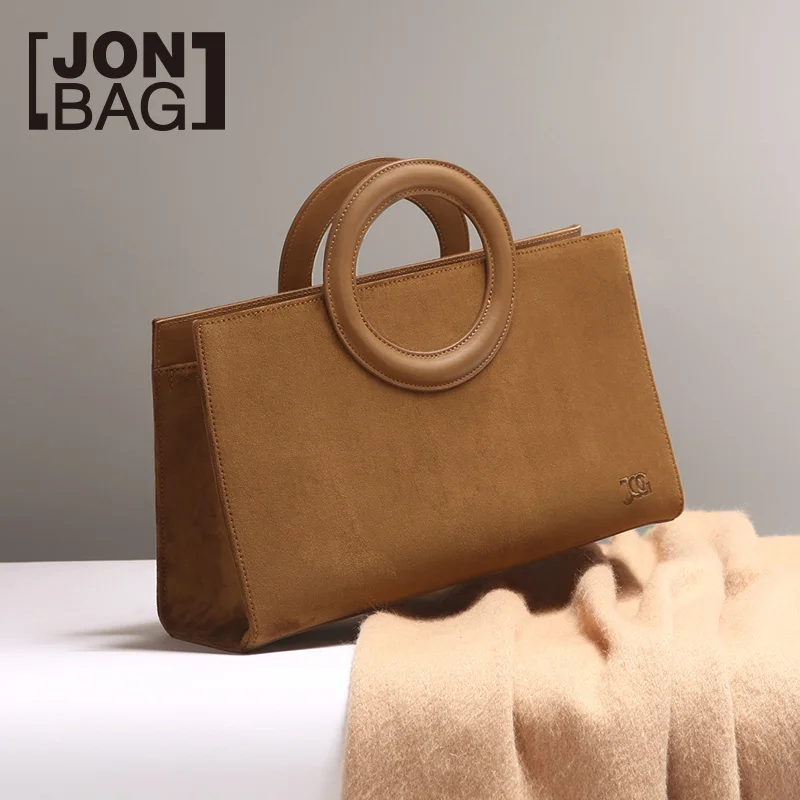 

JONBAG new Korean version of all-match hand single shoulder slant slant with atmospheric capacity Tote bag