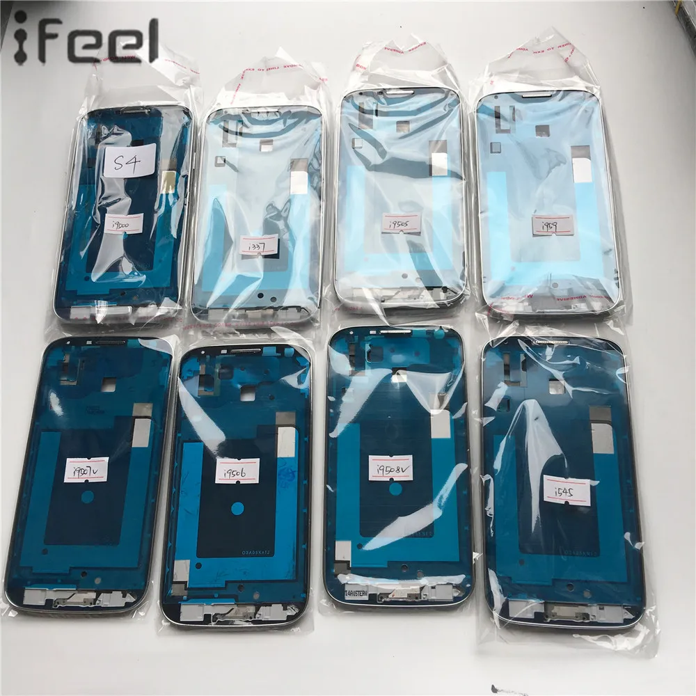 Новая передняя средняя пластина рамка задняя для samsung Galaxy S4 I337 I545 I959 I9500 I9505