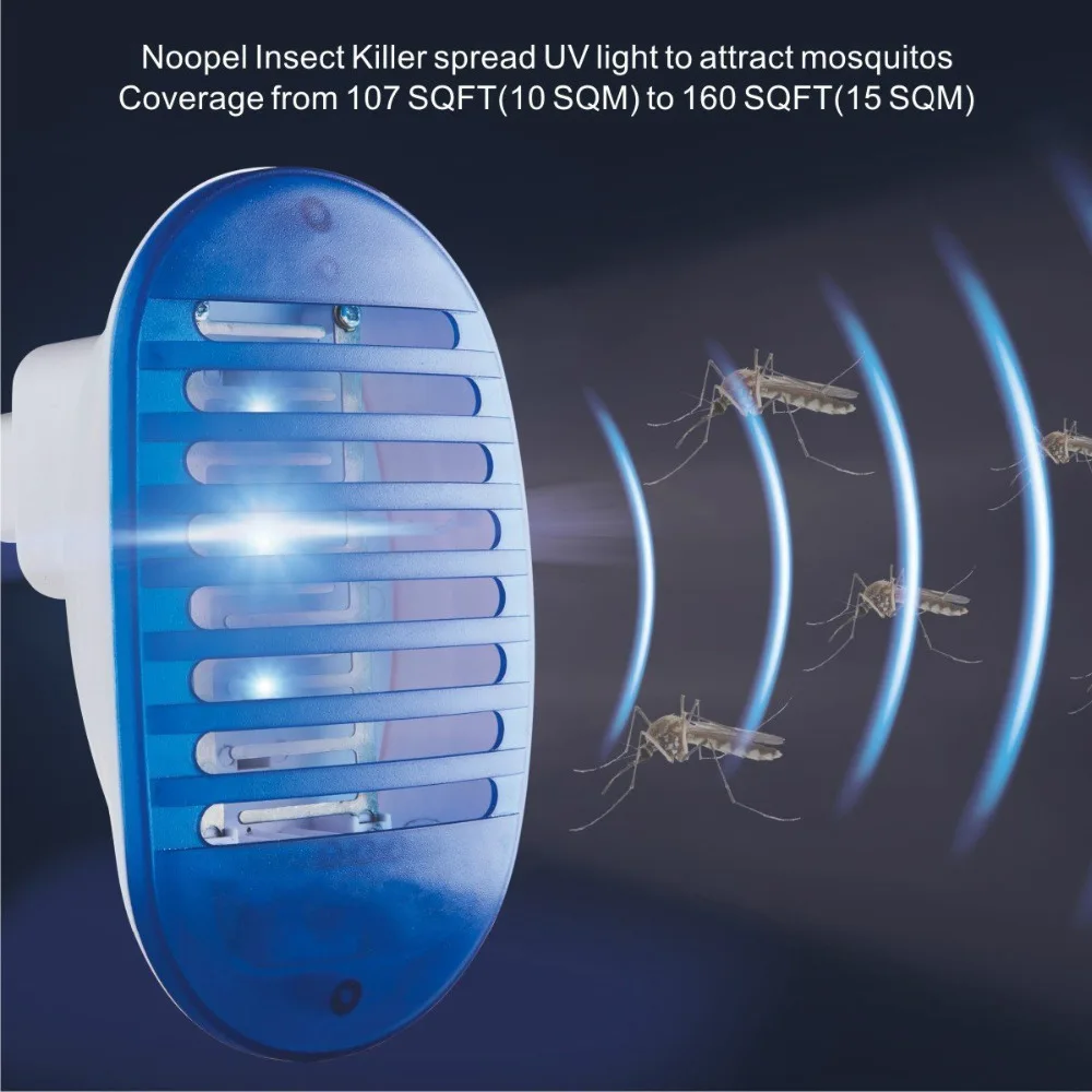

220V Socket Electric Mini Mosquito Lamp LED Mosquito Repeller killing Fly Bug Insect Trap Night Lamp Killer Zapper