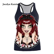 Джоселин Катрина Женщины Бег Жилет Профессиональный быстросохнущие Фитнес спорт Лучших Активной Тренировки Йога Футболка Тренажерный Зал Бег Жилет