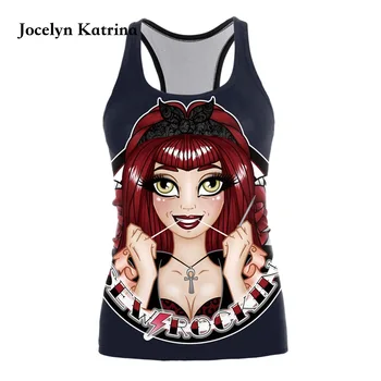 

Jocelyn Katrina Women Running Vest Professional Quick-drying Fitness Tank sport Top Active Workout Yoga T-shirt Gym Jogging Vest