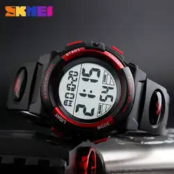 Новинка 2017 г. SKMEI бренд спорт на открытом воздухе детские часы для мальчиков светодио дный светодиодный цифровые наручные часы