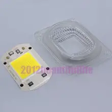 5 шт. оптическая линза из ПК+ отражатель+ Силиконовое кольцо для водителя 20 Вт 30 Вт 50 Вт 100 Вт высокой мощности Led COB