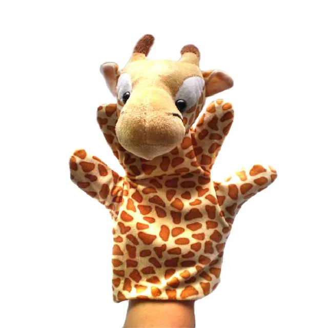 Animal Finger Puppet Plush Toy Child Baby Favor Dolls Tell Story Props Cute Cartoon Animal Fingerdoll Kids  Soothing Baby Toy 5