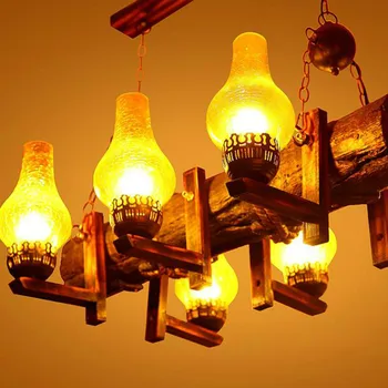 

American Country pendant lamps Cafe Coffee Shop Retro Bar studio lamp residential lighting Corridor pendant light wl3201154