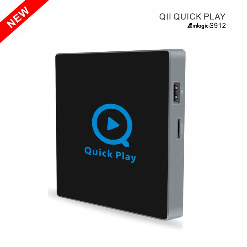 Q II Android 6.0 TV BOX Amlogic S912 Octa Core 64Bit 2 Г/16 Г 2.4 + 5.8 WI-FI Bluetooth 4.0 4 К H.265 UHD Smart Media Player |