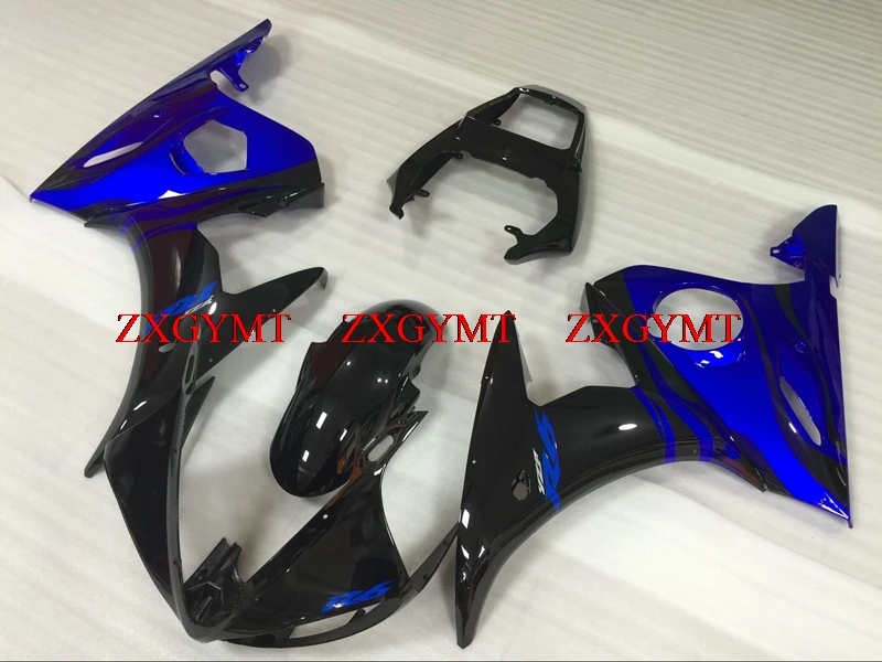

Full Body Kits for YZF R6 2003 - 2005 Bodywork for YAMAHA YZFR6 03 05 Blue Black Fairing YZF R6 2003