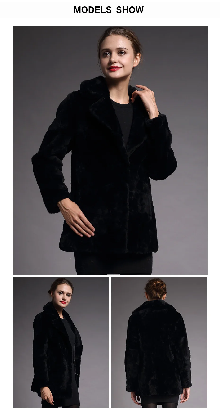Женская Шуба из овчины, зимнее плотное теплое шерстяное пальто из натурального меха, женская верхняя одежда, черная длинная куртка из овечьей шерсти